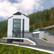 Reconstruction of the hotel in Carpathians mountains